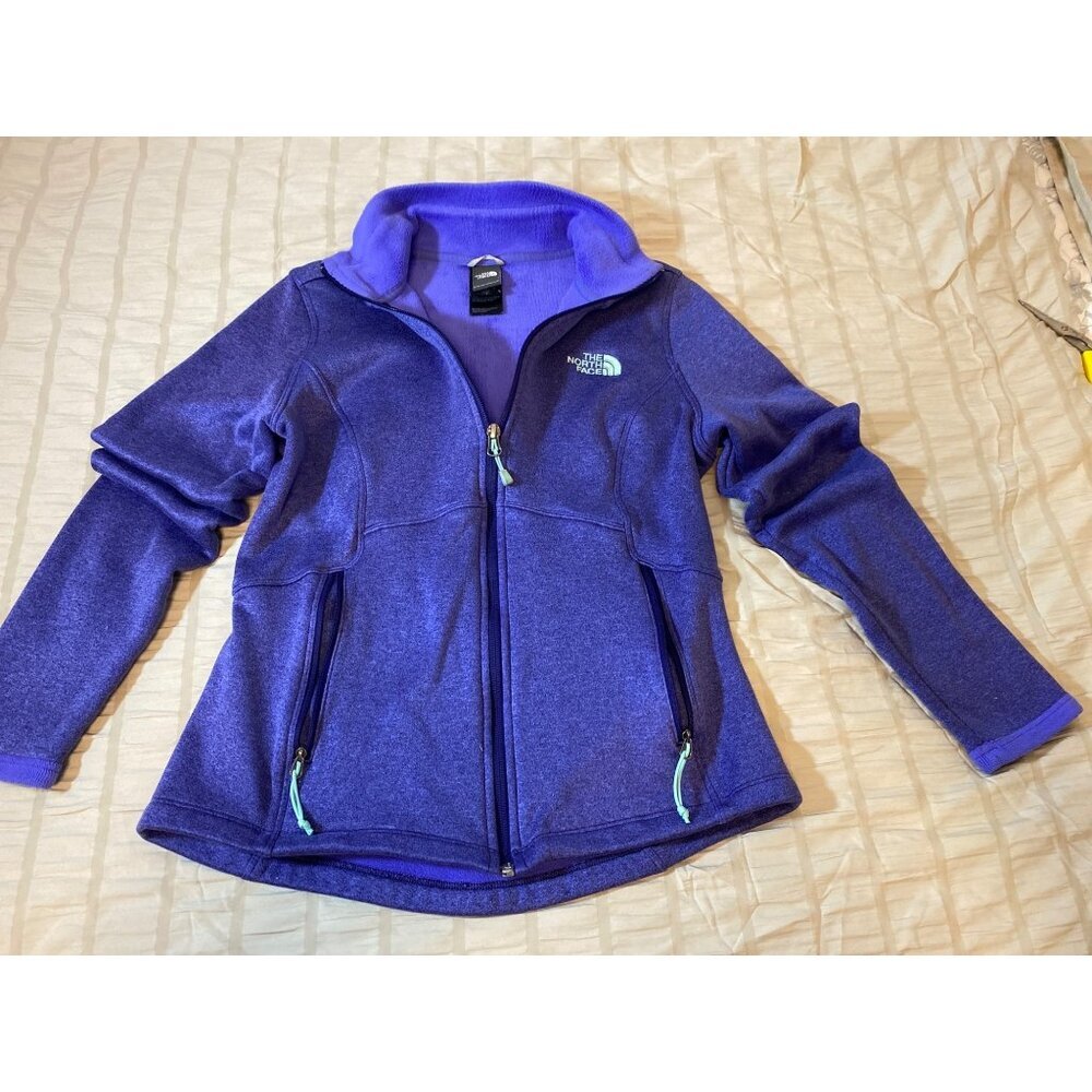 The North Face Womens Fleece Jacket S Purple Zip-Up, Small - Picture 12 of 12